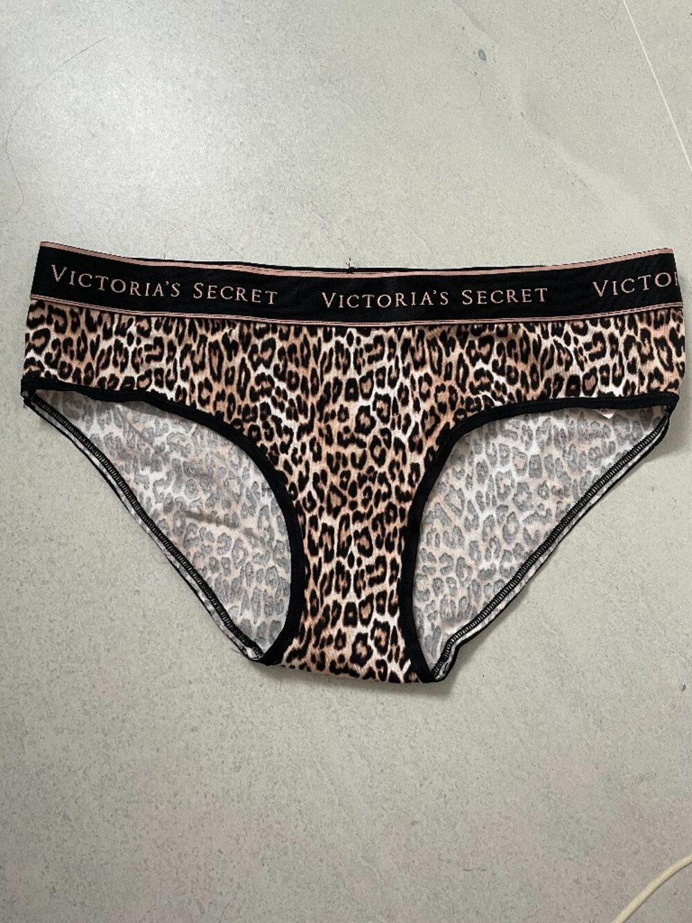 Victoria's Secret Logo Cotton Hiphugger Panty